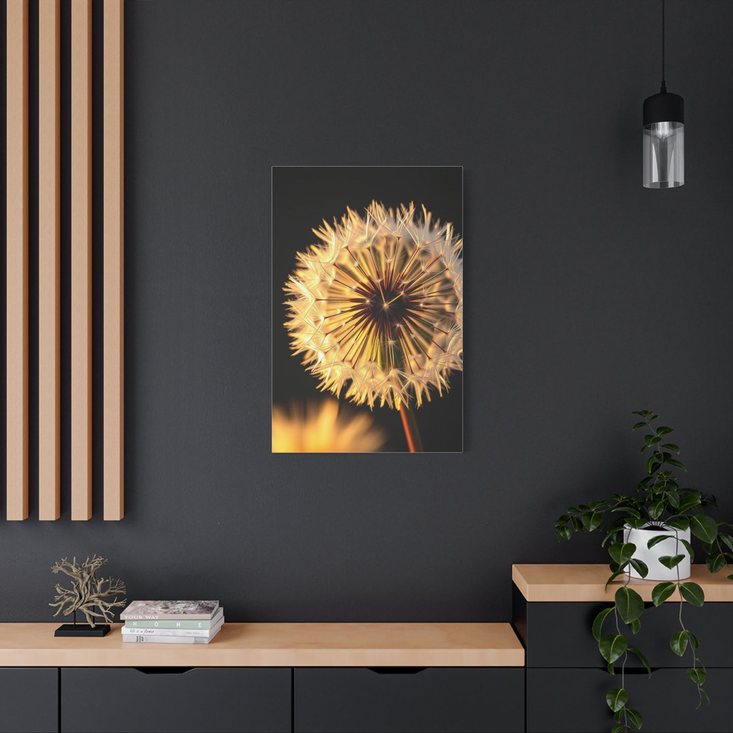 Vision Dandelion Flower Art Art Wall Art & Canvas Print
