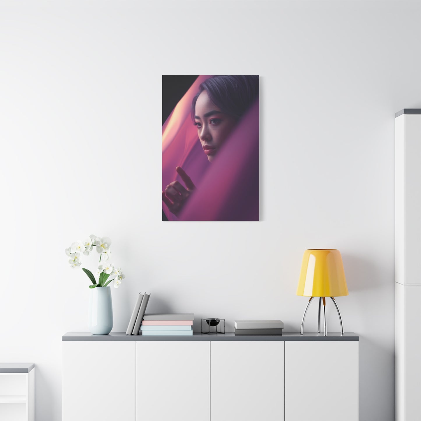 Imperial Violet Vignette Wall Art & Canvas Print