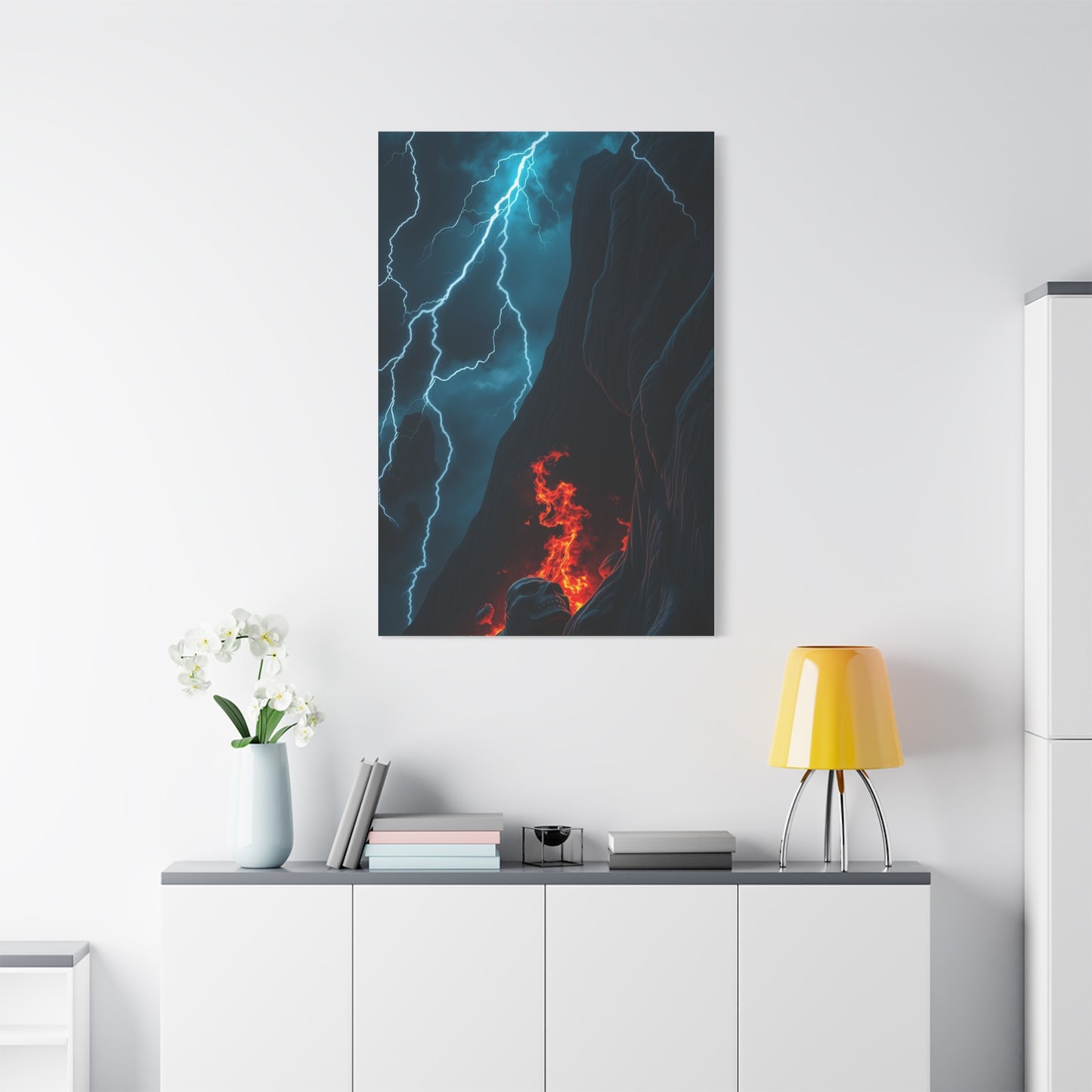 Gothic Whirlwind Canvas Wall Art & Canvas Print
