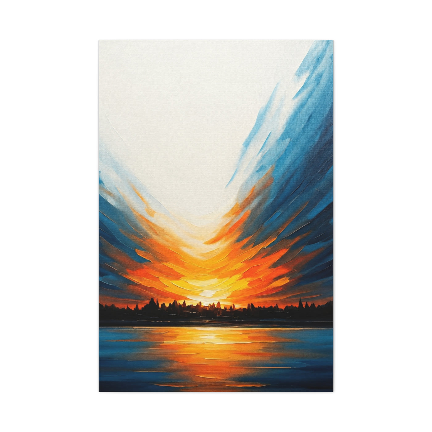 Radiant Sunset Reflection Wall Art & Canvas Prints