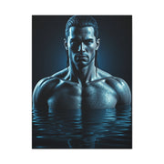 Blue Depth Masculine Form Wall Art & Canvas Prints