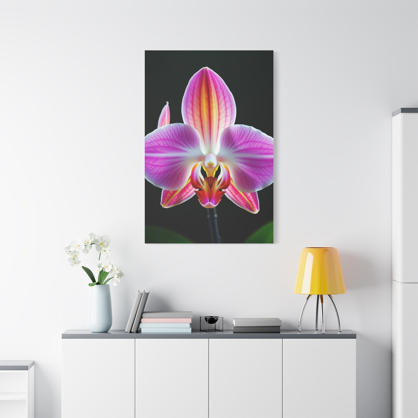 Orchid Flower Art Supreme Canvas Wall Art & Canvas Print