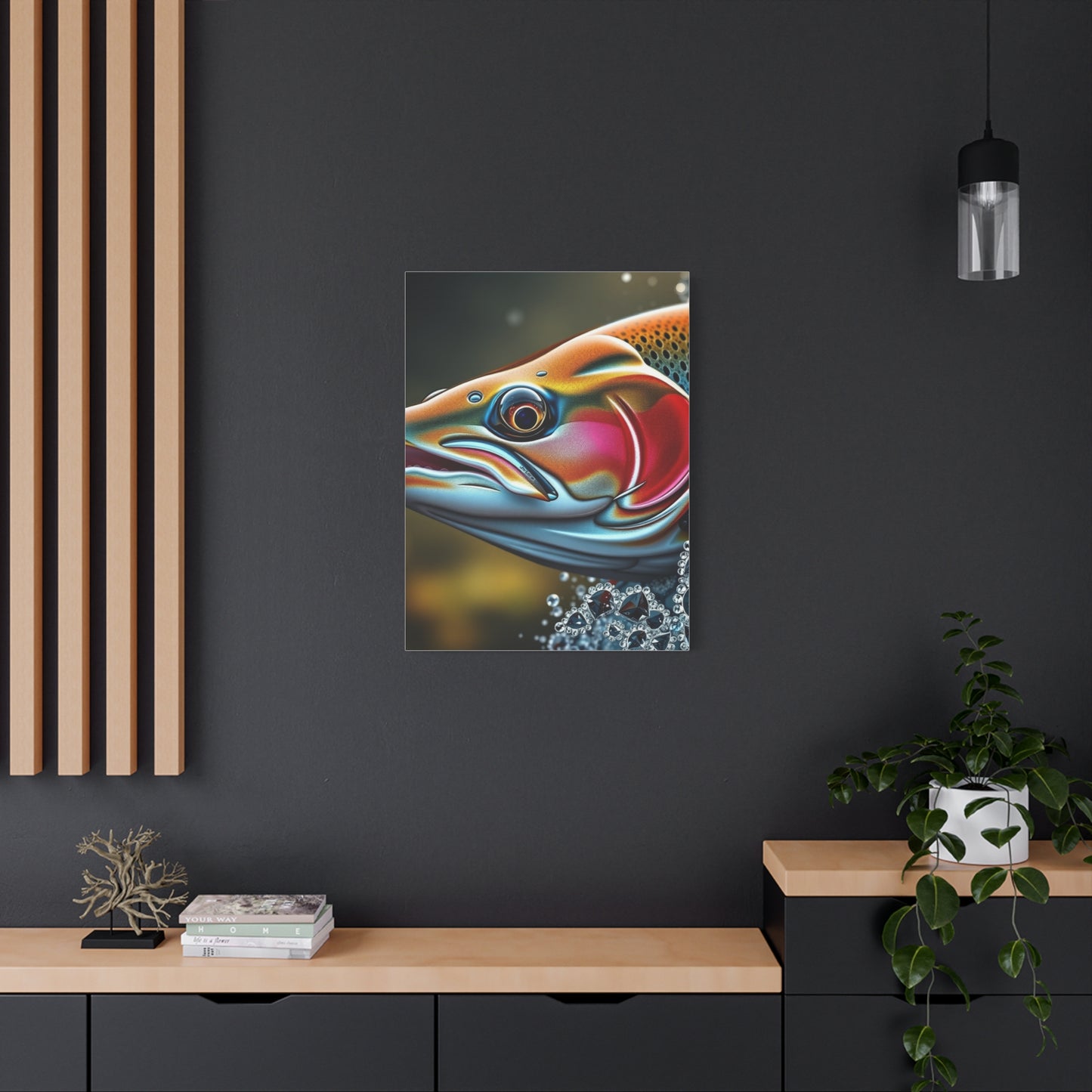 Supreme Trout Art Beautiful Collection Wall Art & Canvas Print