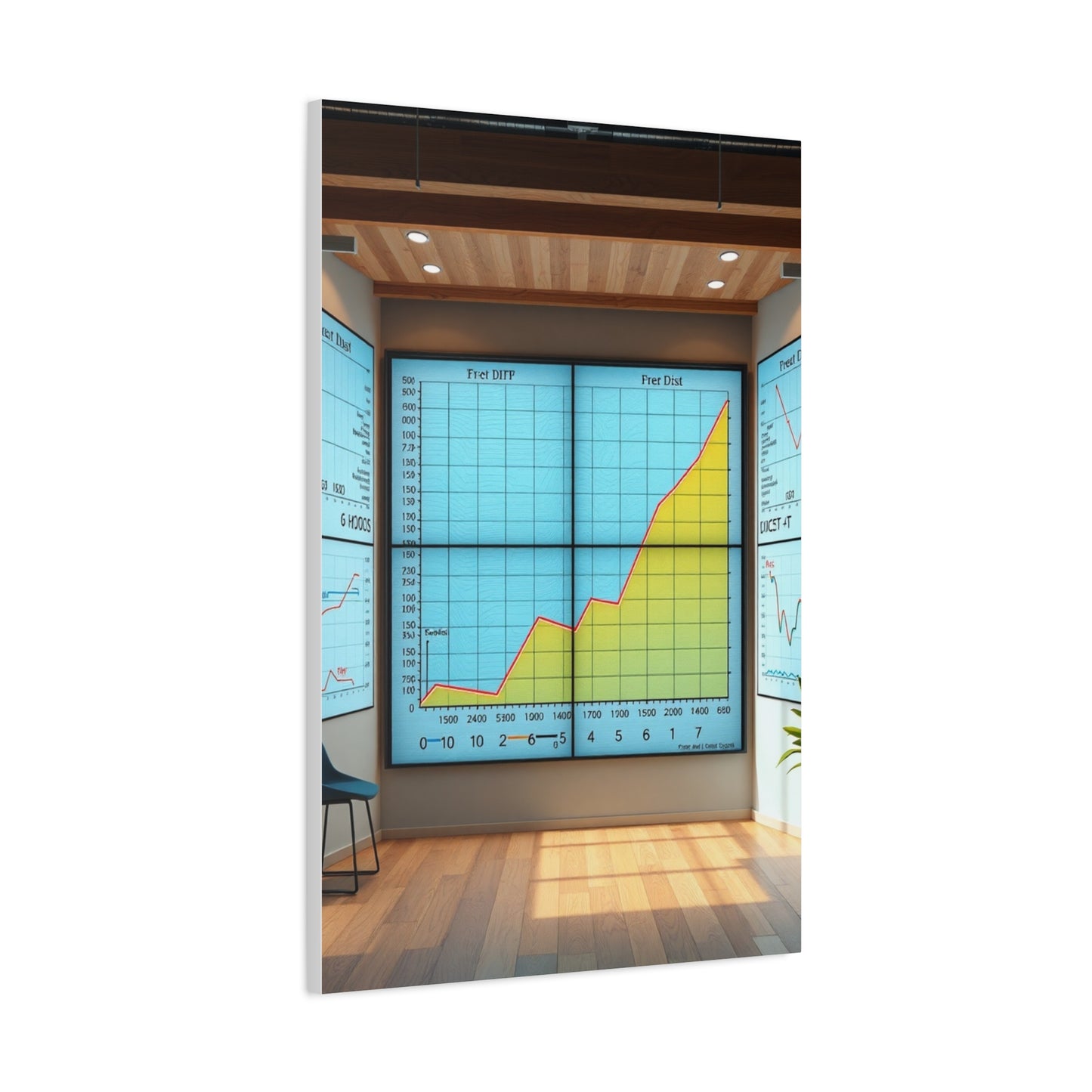 Vision Modern Math Art for Creative Spaces Art Wall Art & Canvas Print