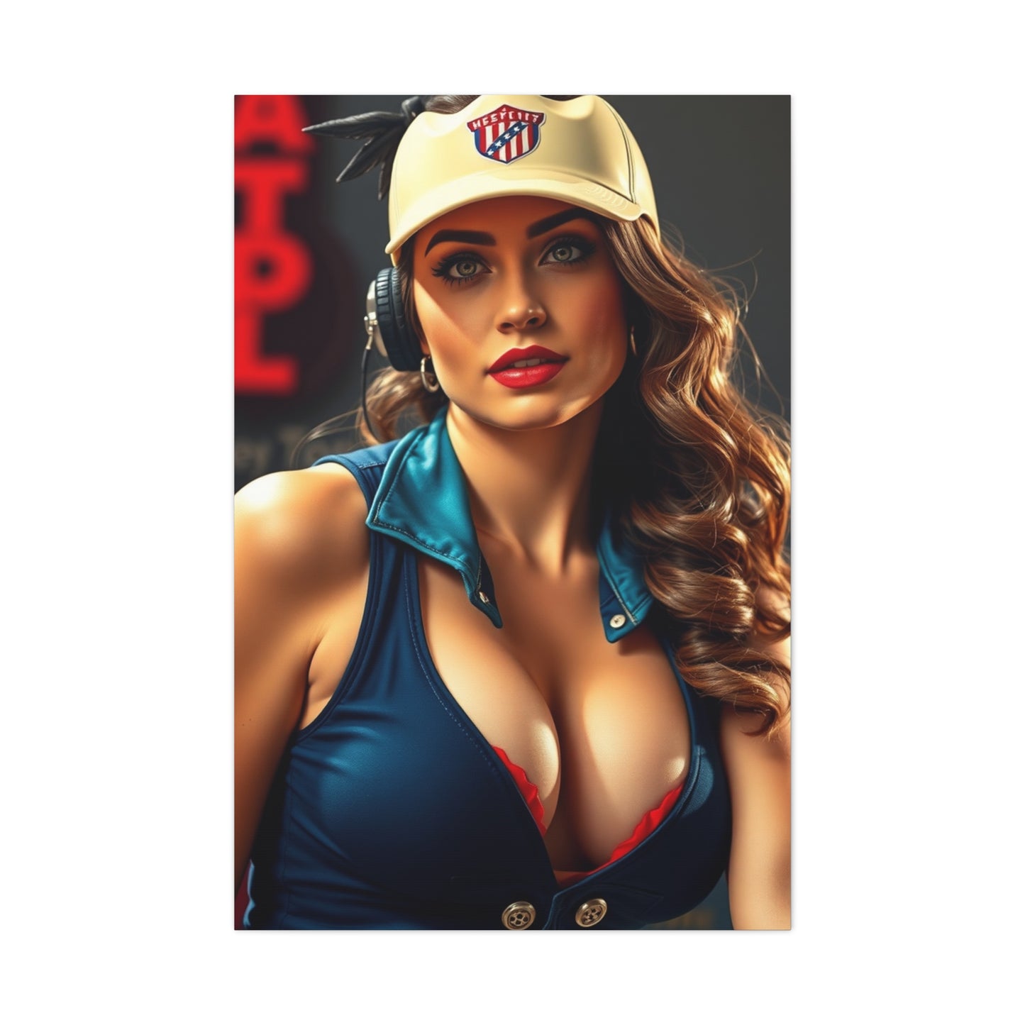 Pin-Ups Art Supreme Canvas Wall Art & Canvas Print