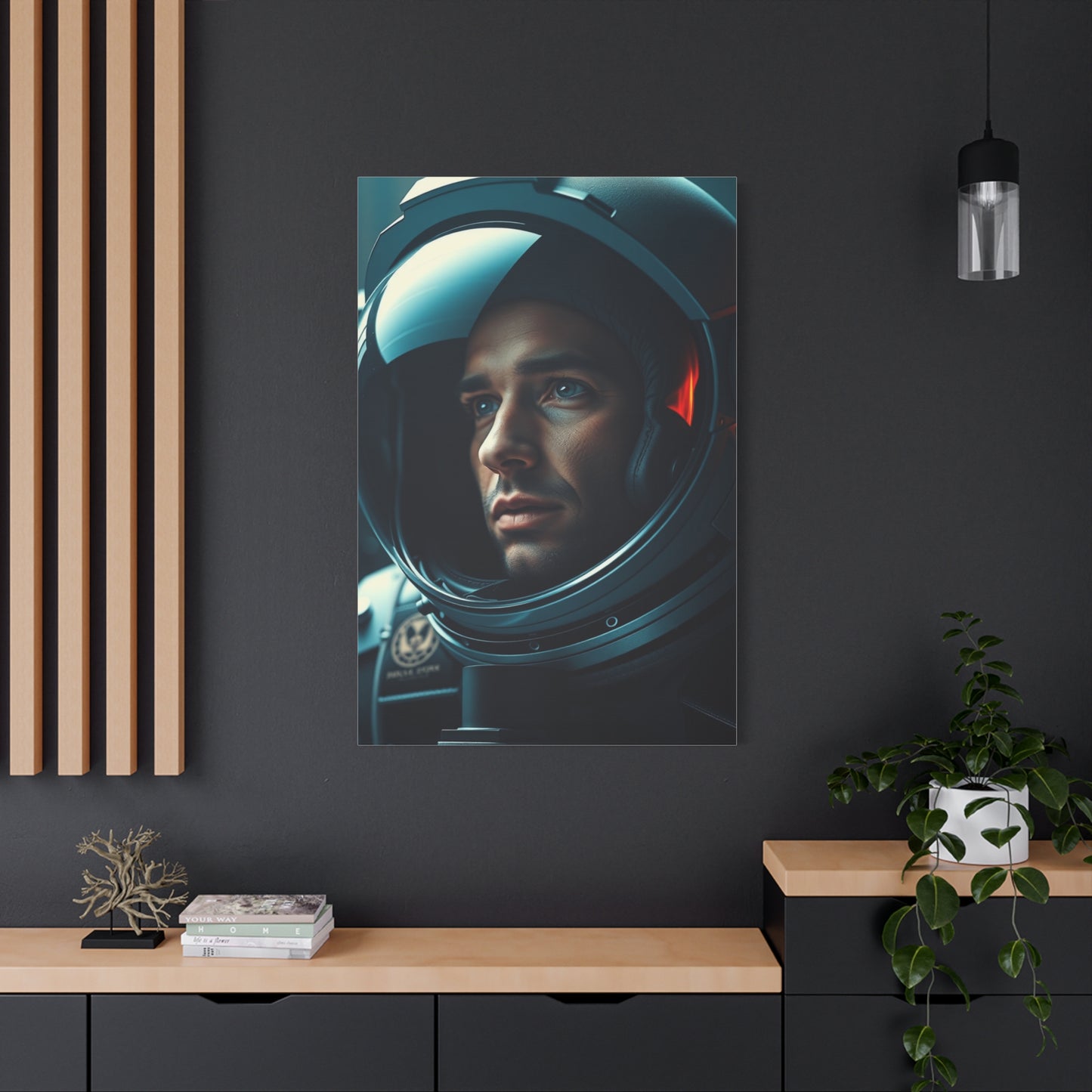 Galactic Pilgrim Canvas Wall Art & Canvas Print