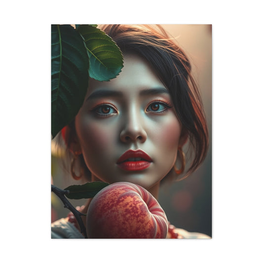 Supreme Peach Art Beautiful Collection Wall Art & Canvas Print