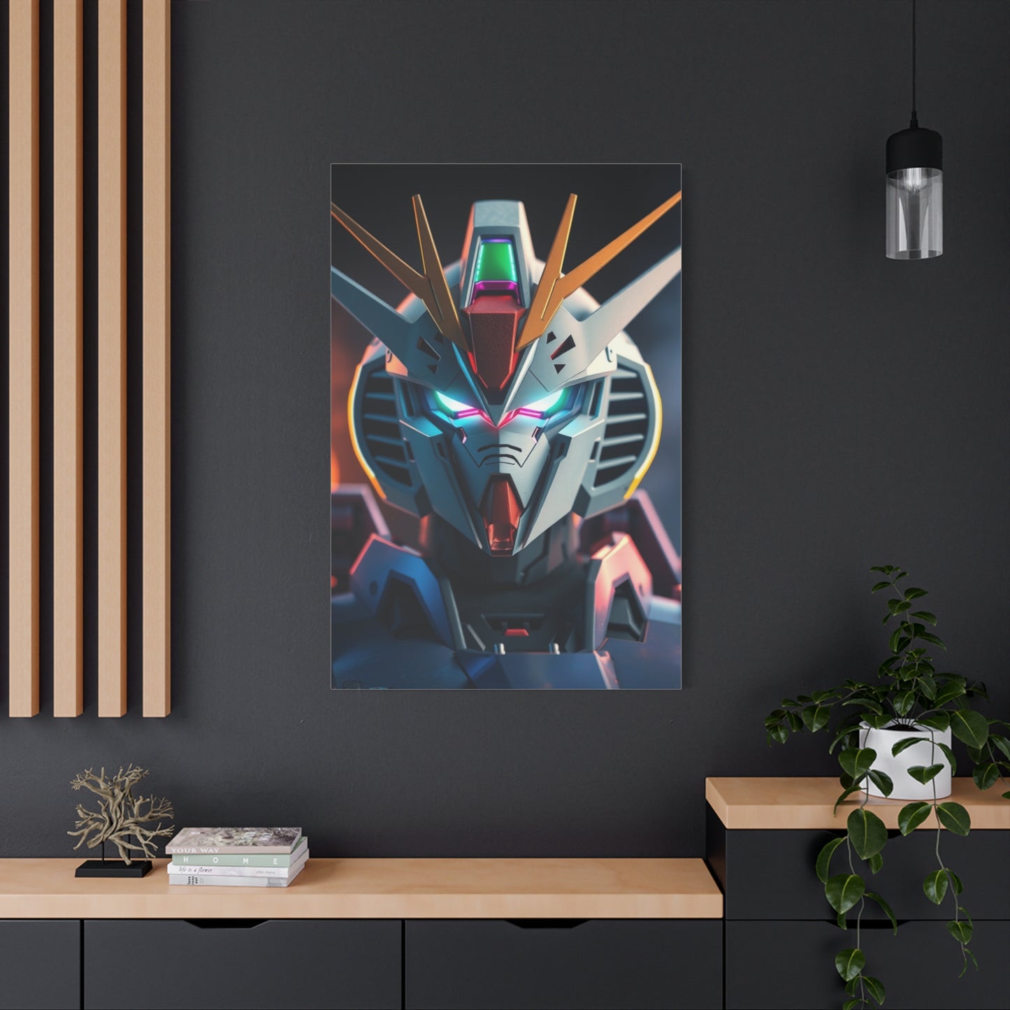 Elite Gundam Art Vision Wall Art & Canvas Print