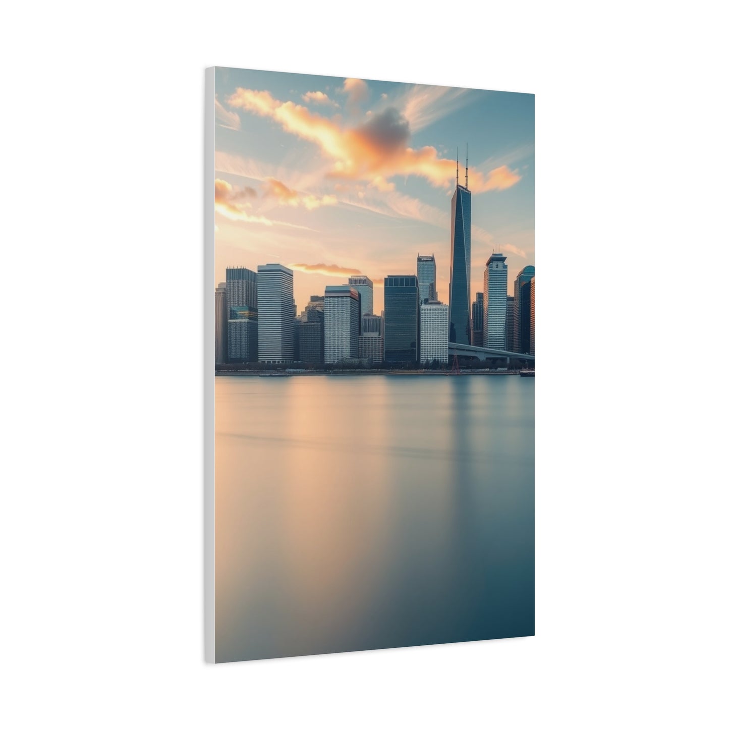 Chicago Skylines Art Canvas Art 9 Wall Art & Canvas Print
