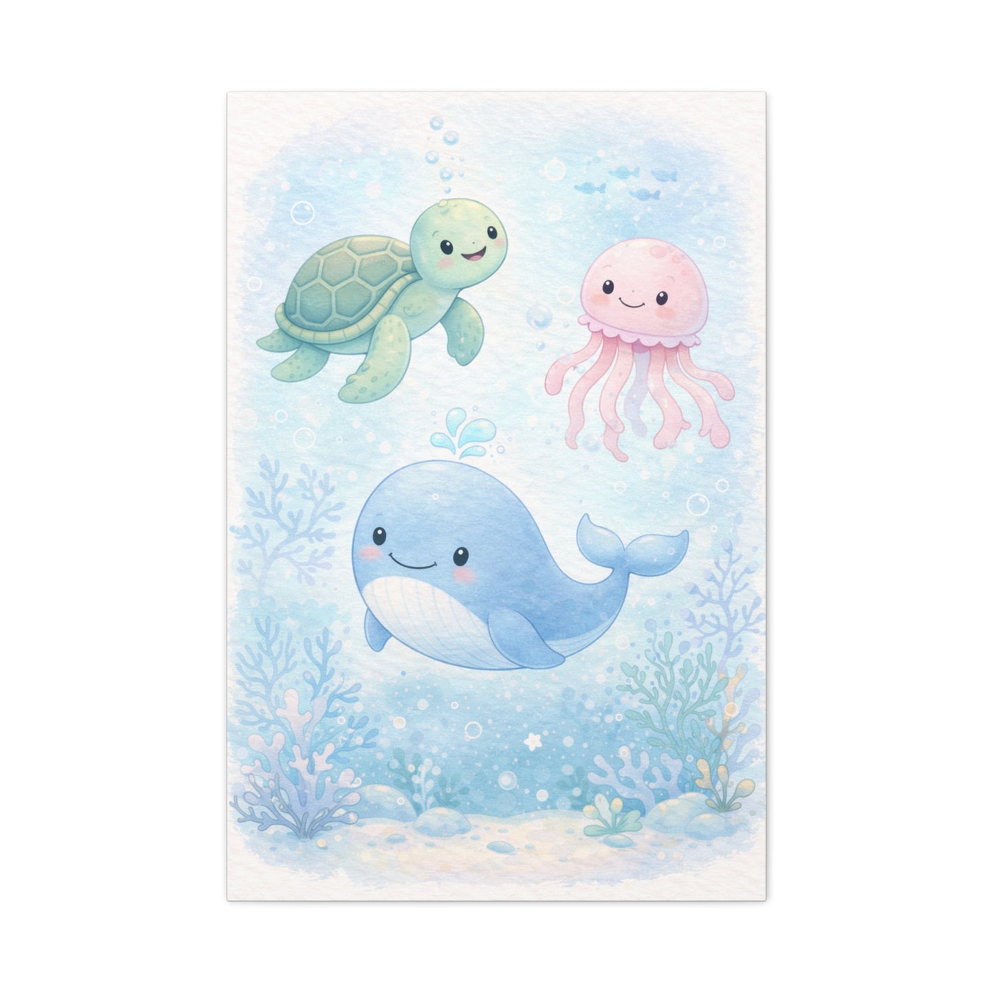 Ocean Friends Underwater Wall Art & Canvas Print
