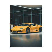 Lamborghini Huracán Modern Showroom Wall Art & Canvas Prints