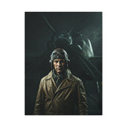 Wartime Pilot Portrait Wall Art & Canvas Prints