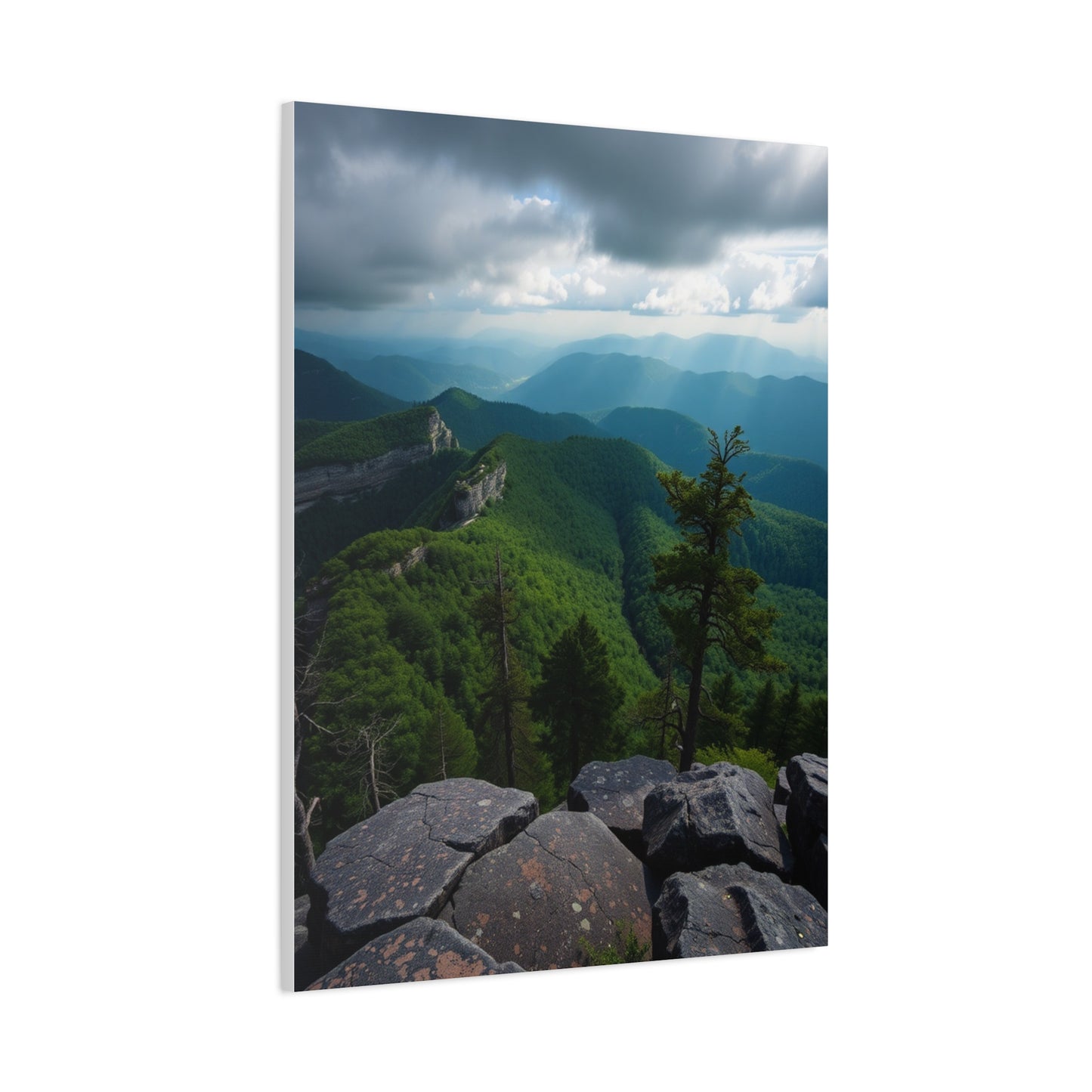 Great Smoky Mountain National Park Art Refined Canvas Wall Art & Canvas Print
