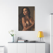 Warm Light Feminine Figure Study Wall Art & Canvas Print
