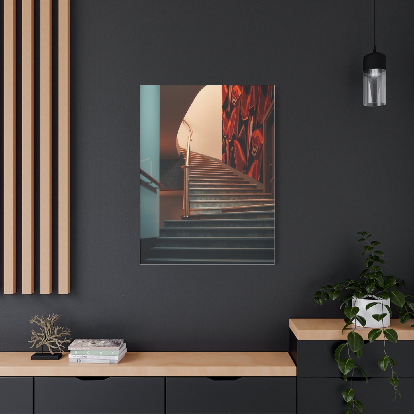 Stair & Staircase Art Canvas Art 5 Wall Art & Canvas Print