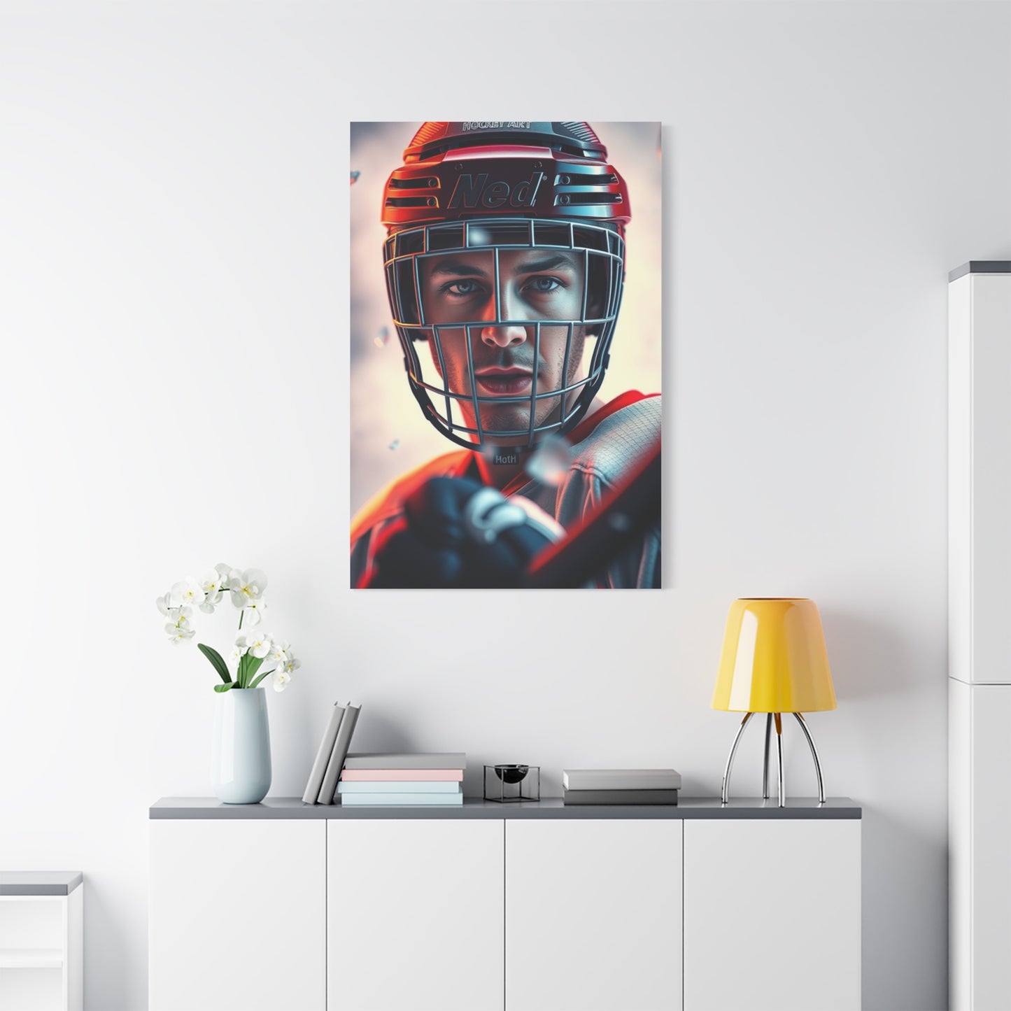 Masterpiece Hockey Art Vision Wall Art & Canvas Print