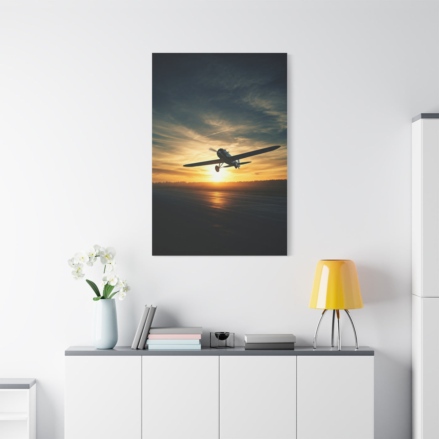 Sunset Glide Horizon Wall Art & Canvas Prints