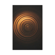 Amber Vortex Spiral Wall Art & Canvas Prints