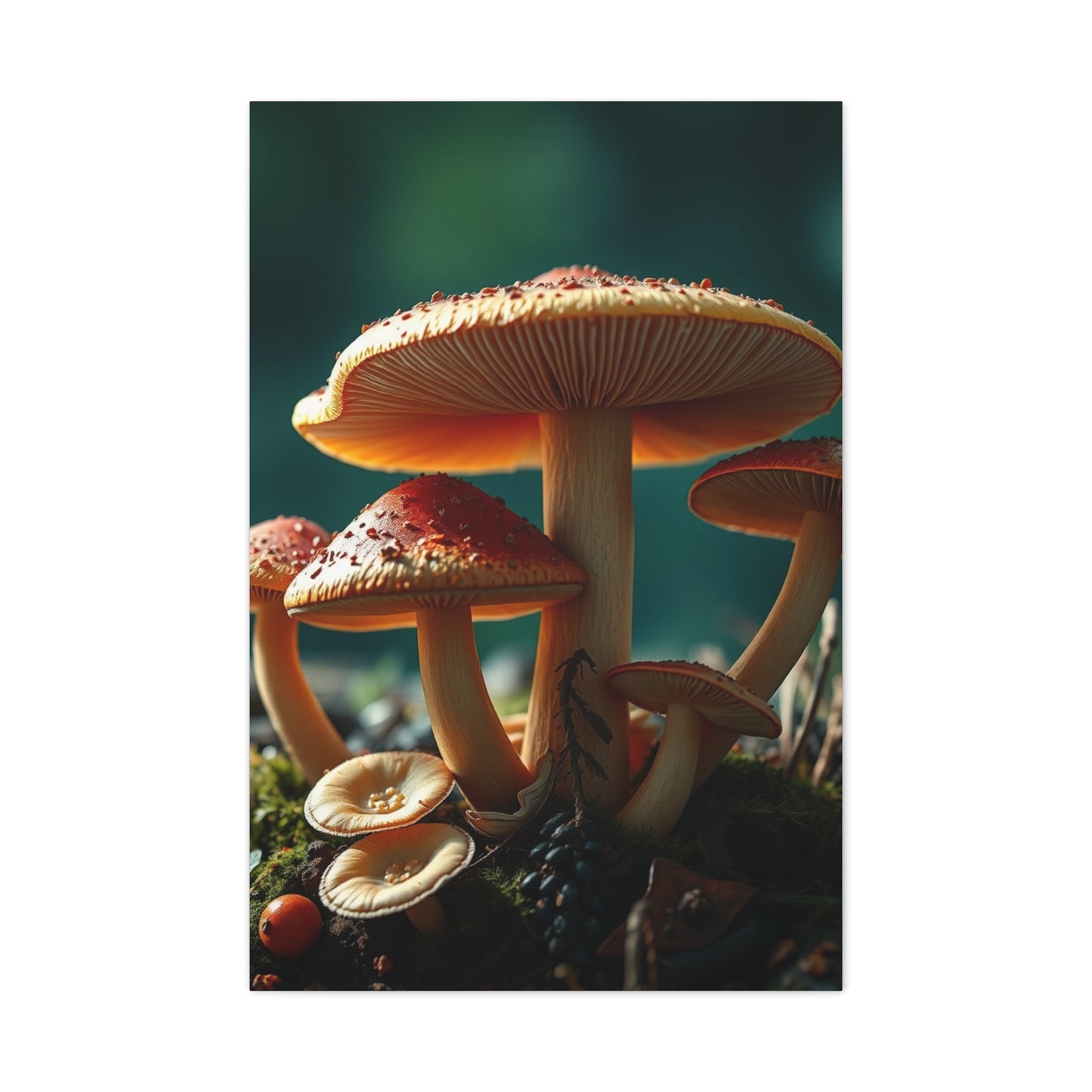 Supreme Mushrooms Wall Art Beautiful Collection Wall Art & Canvas Print