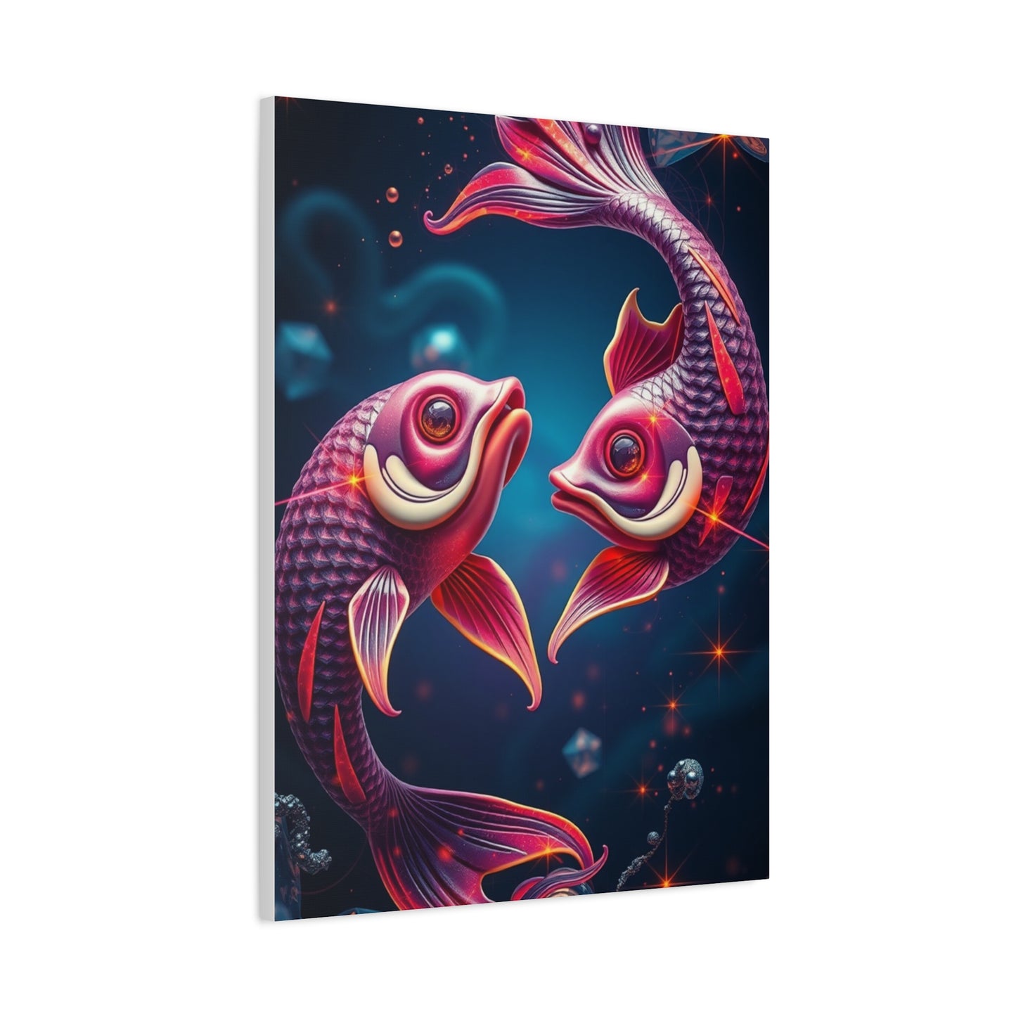 Aquatic Zodiac Opulence wall art & canvas print