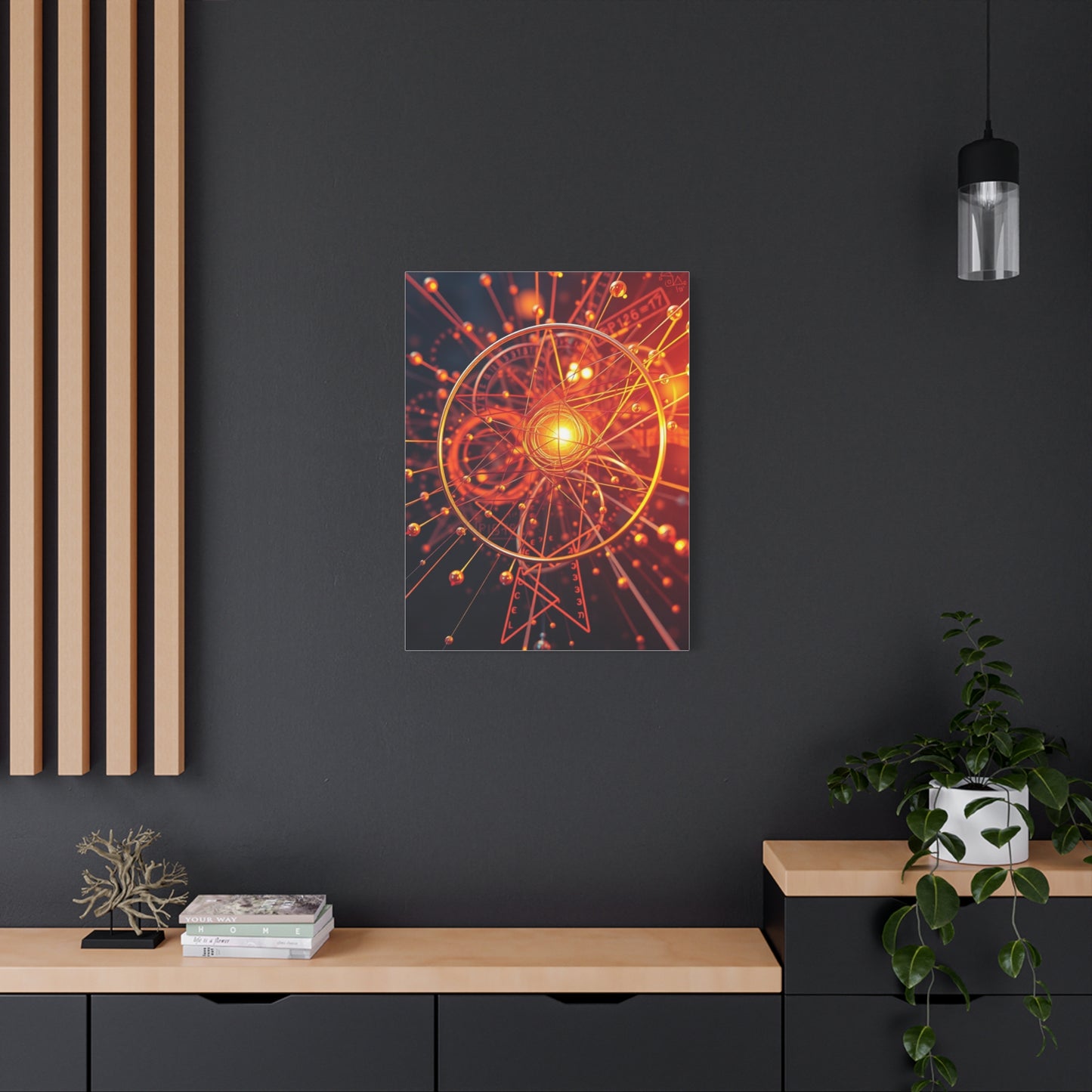 Mathematics Art Refined Canvas Wall Art & Canvas Print