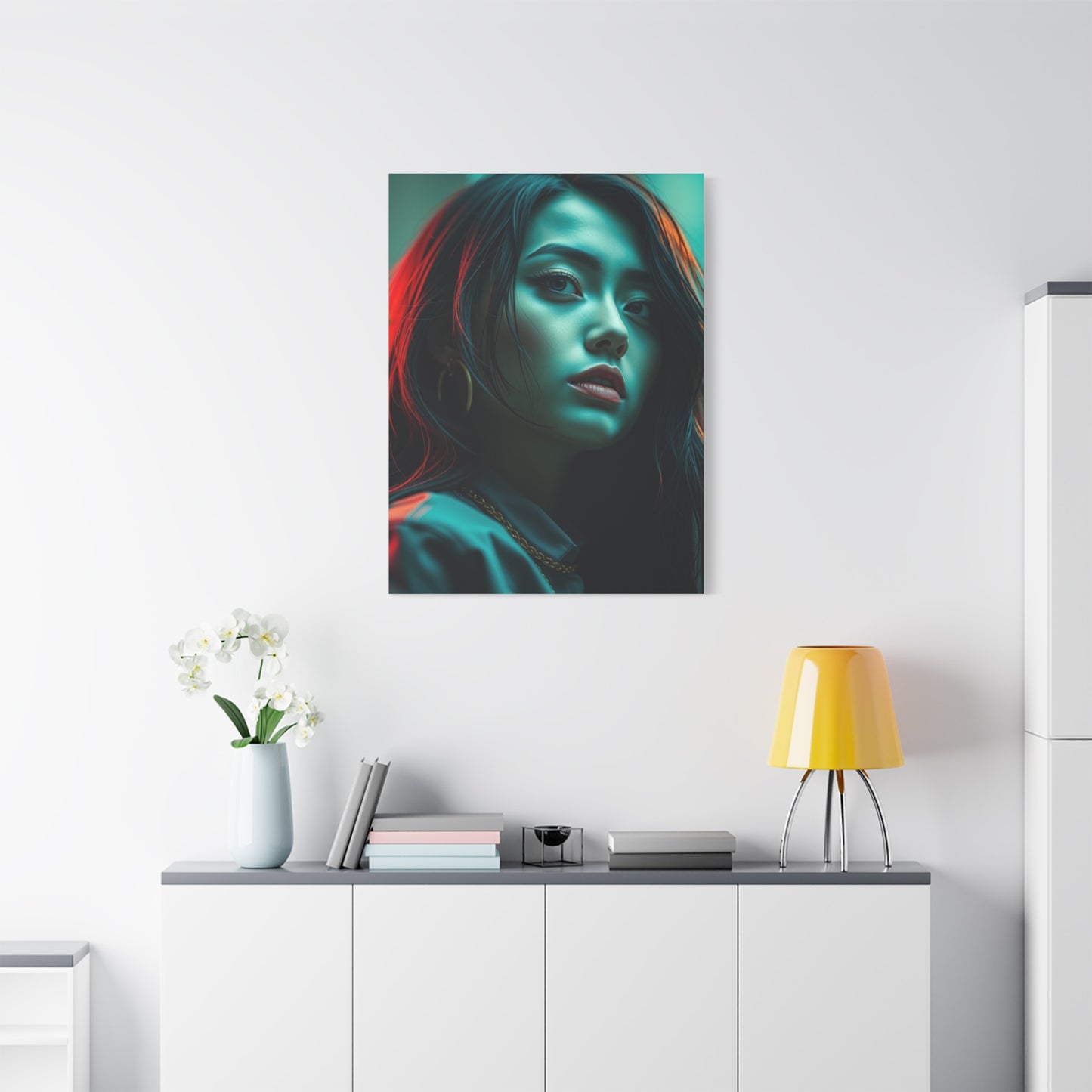 Emerald Serenity Artwork Wall Art & Canvas Print