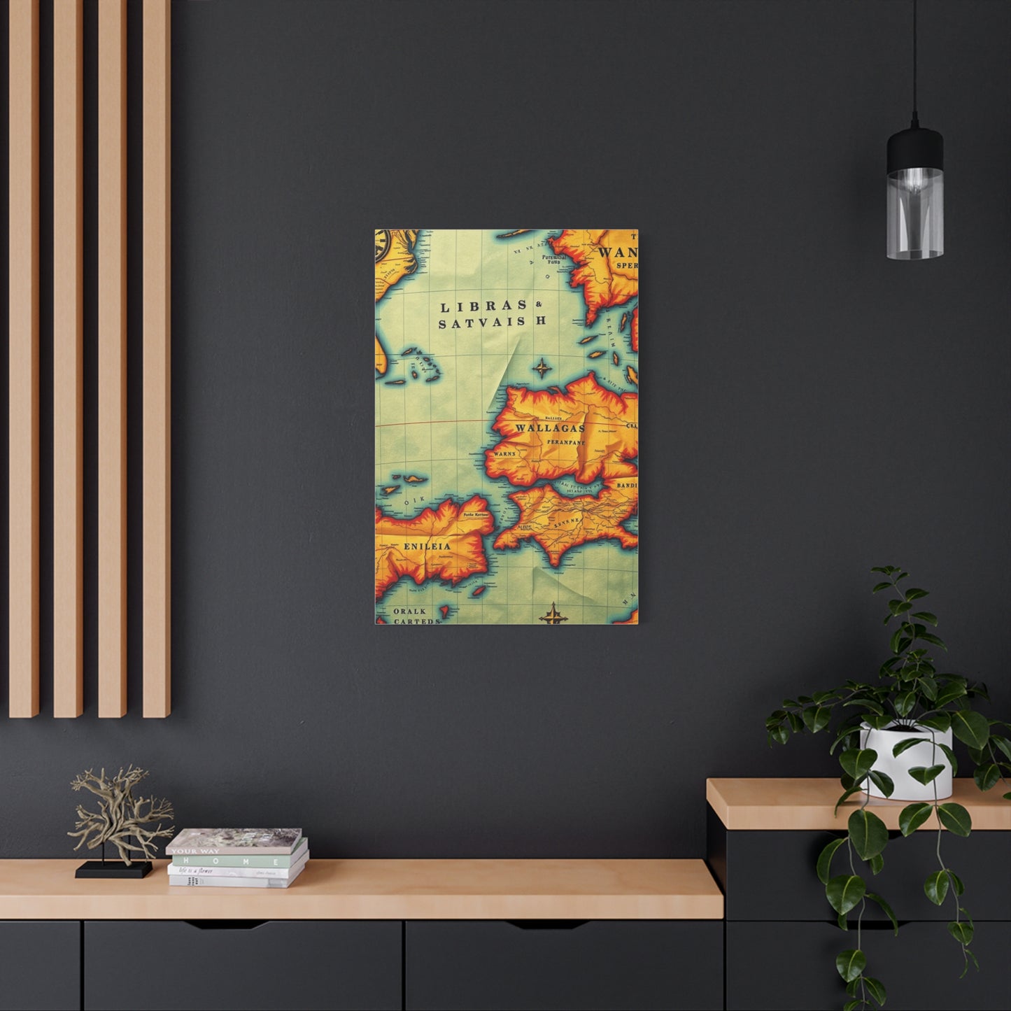 Antique Maps Art Refined Canvas Wall Art & Canvas Print