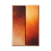Golden Hour Diptych Color Field Wall Art & Canvas Print