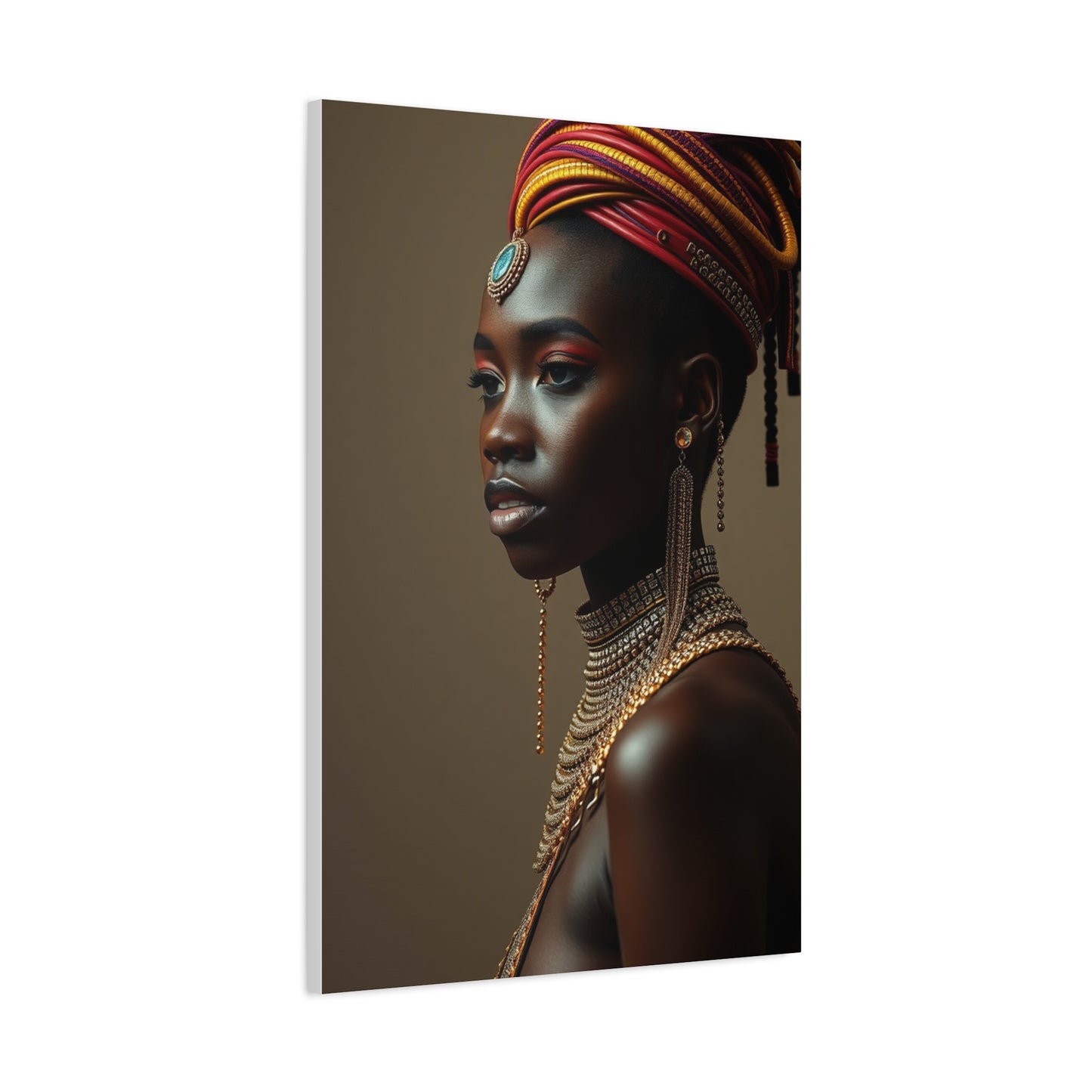 Elite Afrofuturism Art Vision Wall Art & Canvas Print