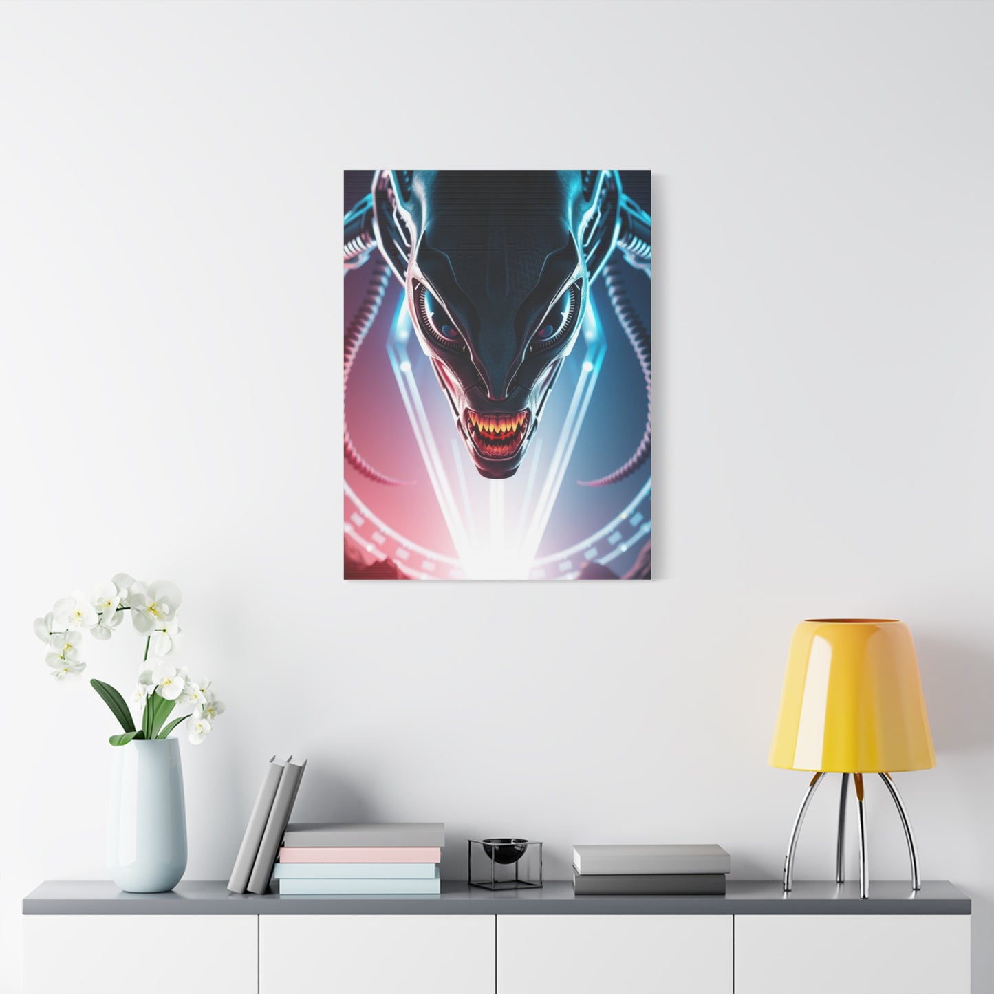 Supreme Alien Art Beautiful Collection Wall Art & Canvas Print