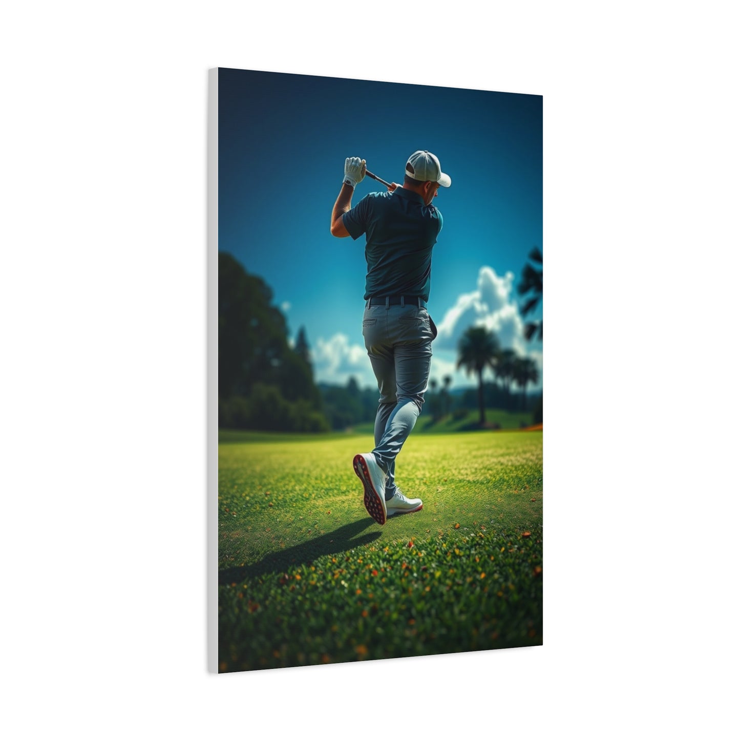 Sophisticated Putt Impression Wall Art & Canvas Print
