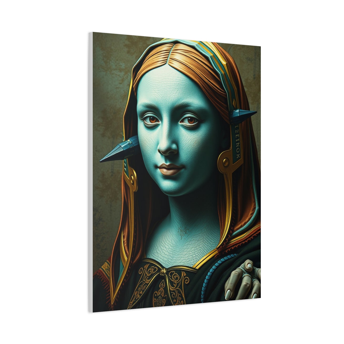 Majestic Figure Tapestry Wall Art & Canvas Print