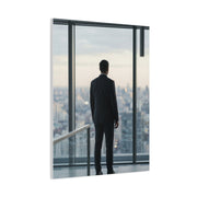 Leadership Reflection Skyline Scene Wall Art & Canvas Print