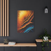 Radiant Burst Spectrum Abstract Wall Art & Canvas Prints