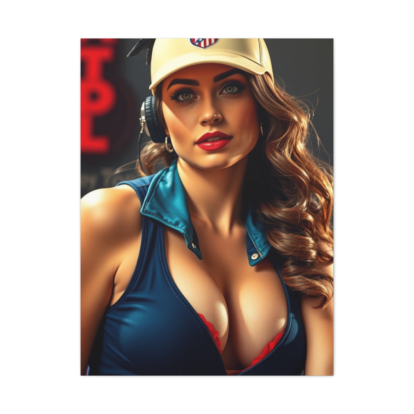 Pin-Ups Art Supreme Canvas Wall Art & Canvas Print