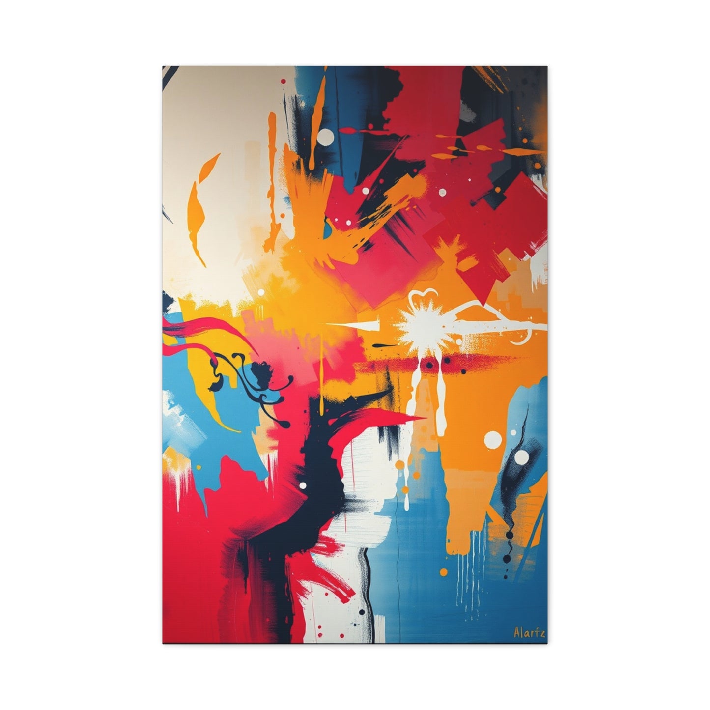 Grandiose Abstraction Canvas