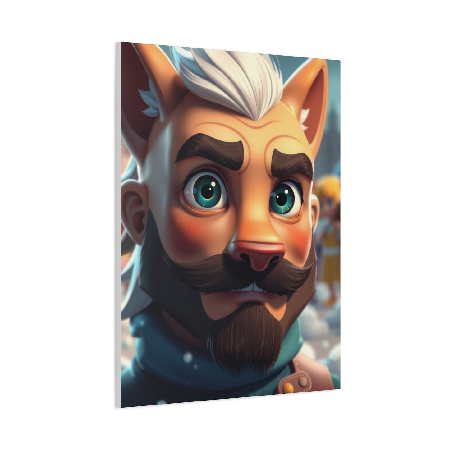 Animated Elegance Canvas Wall Art & Canvas Print