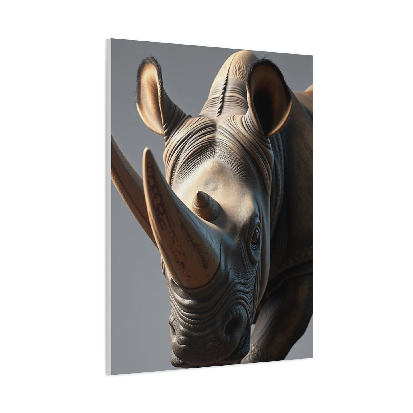 Supreme Rhinoceros Art Beautiful Collection Wall Art & Canvas Print
