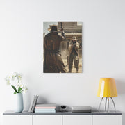 High Noon Gunslinger Duel Wall Art & Canvas Print