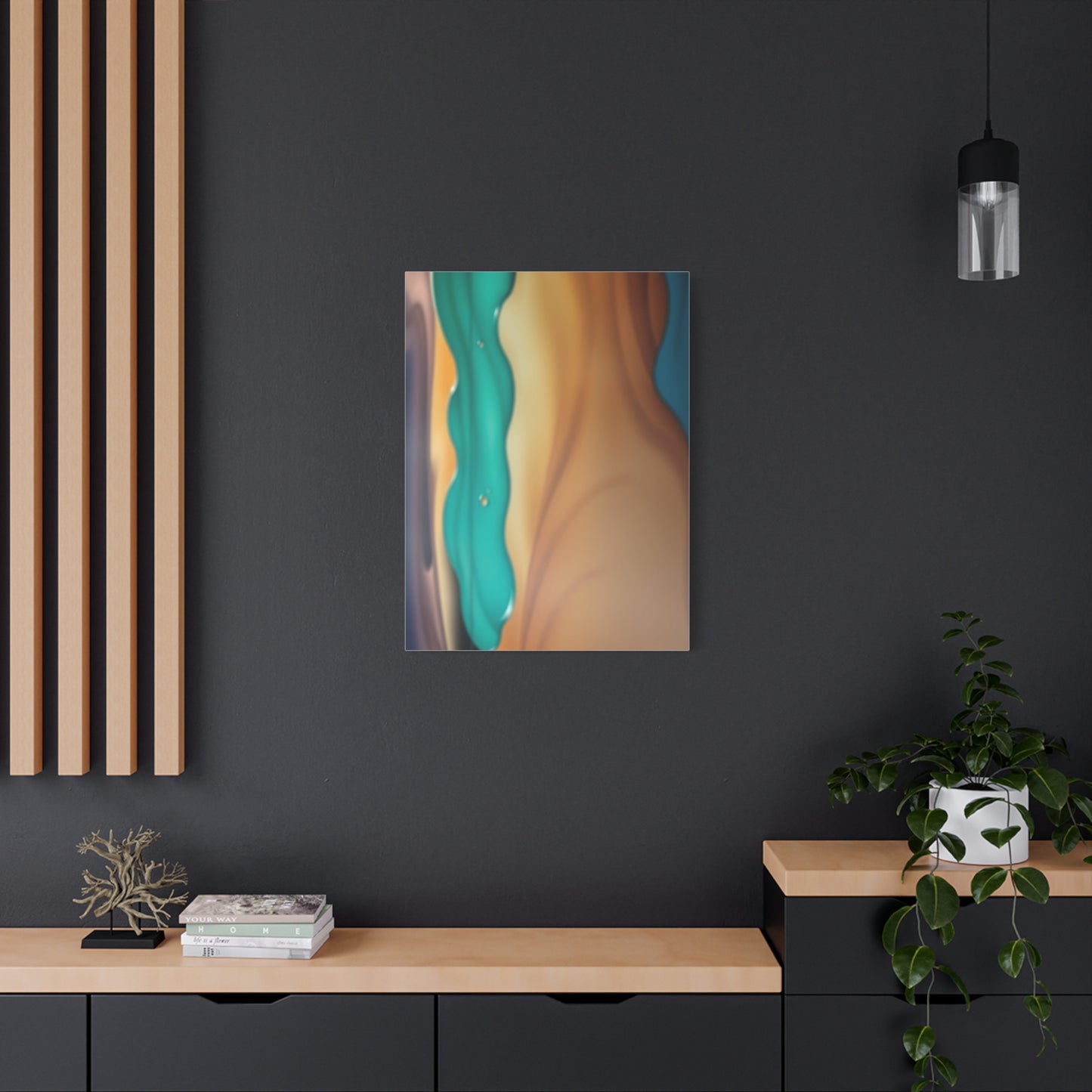 Contemporary Tides Elegance Wall Art & Canvas Print