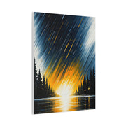 Golden Horizon Forest Landscape Wall Art & Canvas Prints