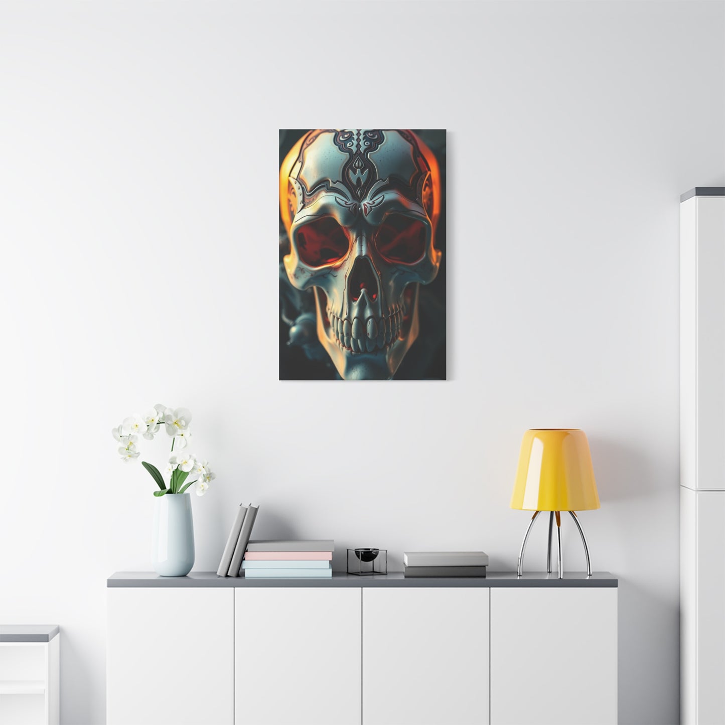Vision Skulls Art Art Wall Art & Canvas Print