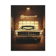 Plymouth Barracuda Cuda Vintage Garage Wall Art & Canvas Prints
