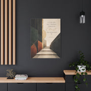 Philippians 4:13 Modern Perspective Scripture Wall Art & Canvas Print