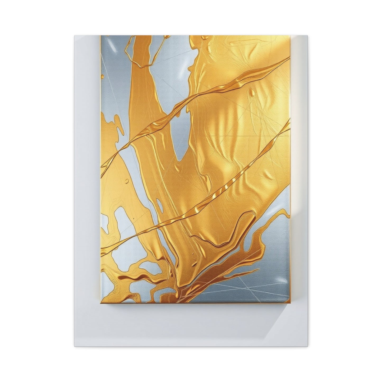 Gold & Silver Canvas Art Supreme Gallery Canvas  Wall Art & Canvas Print