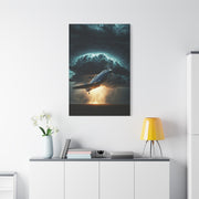 Stormbreaker Aircraft Through Lightning Skies Wall Art & Canvas Prints