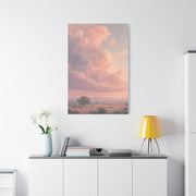 Blush Cloudscape Landscape Wall Art & Canvas Print