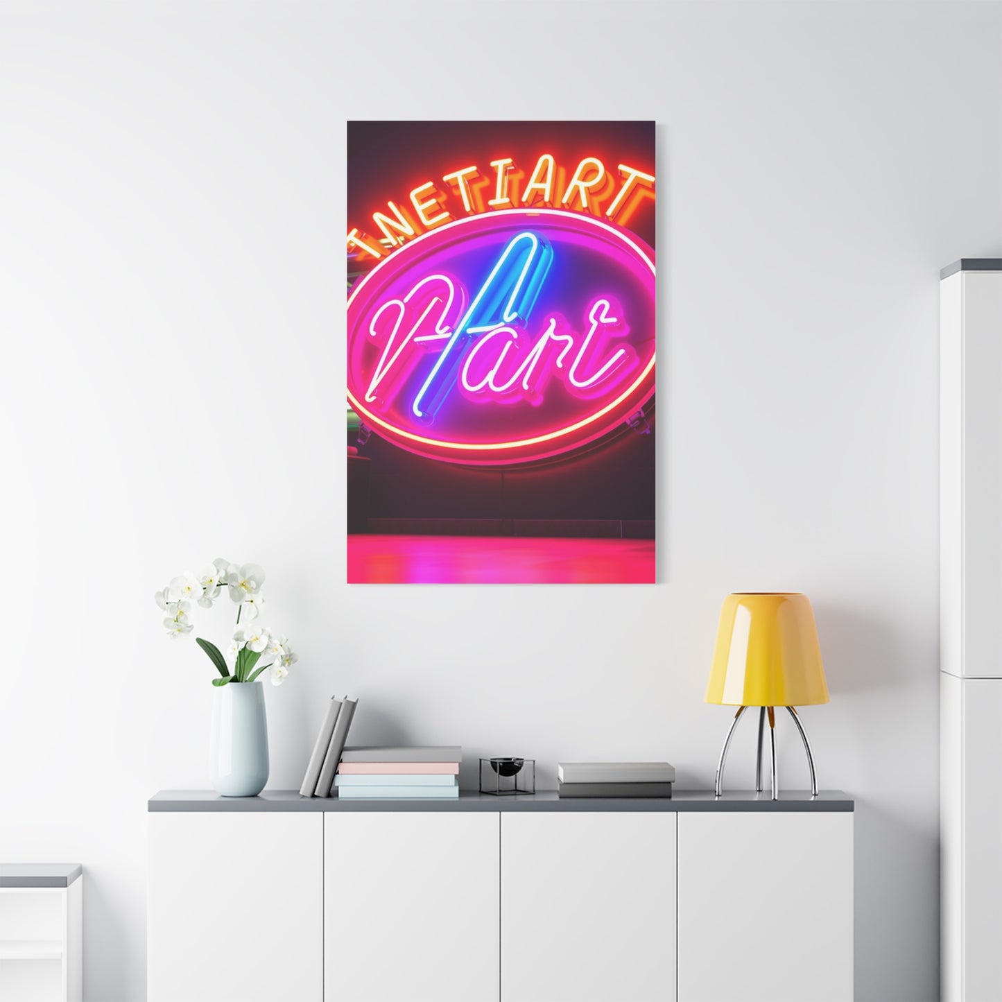Gleaming Aurora Canvas Wall Art & Canvas Print