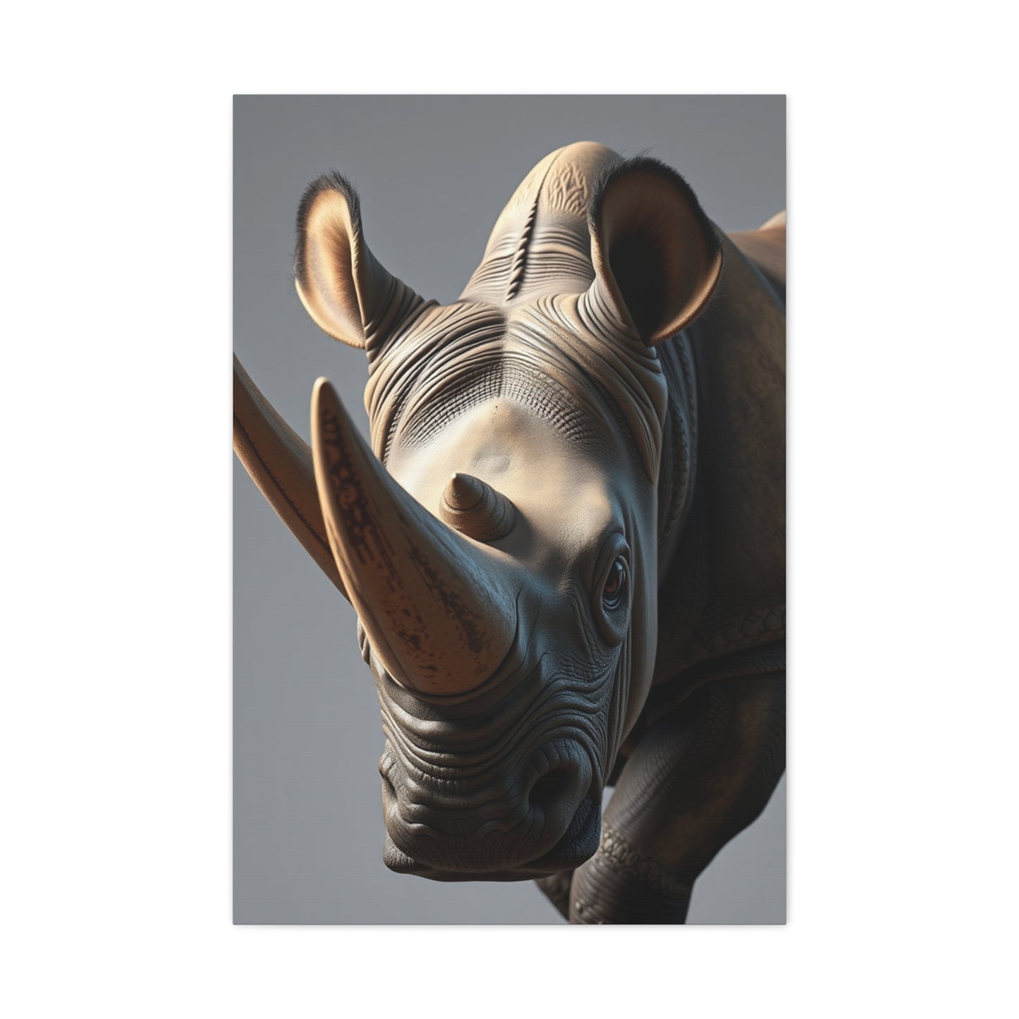 Supreme Rhinoceros Art Beautiful Collection Wall Art & Canvas Print