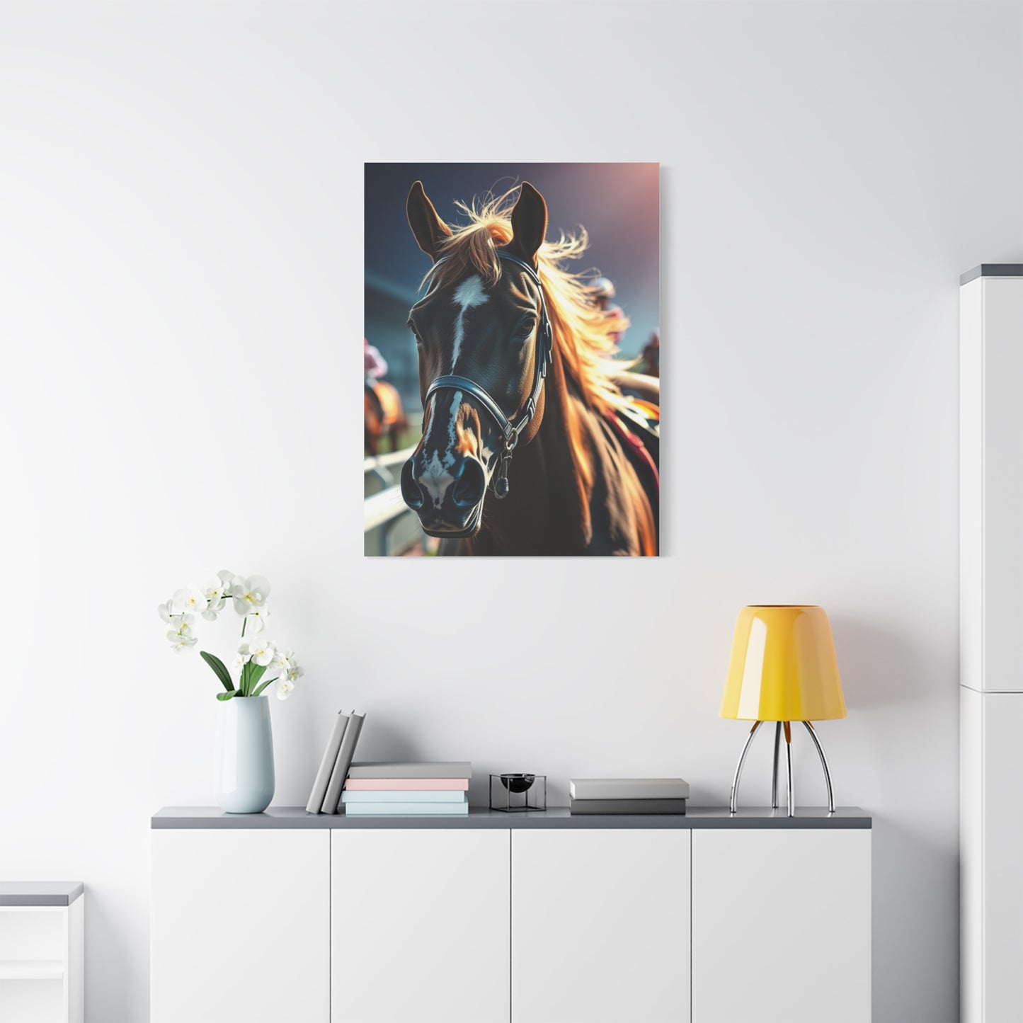 Horse Racing Art Supreme Gallery Wall Art & Canvas Print